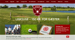 Desktop Screenshot of grevegolf.dk